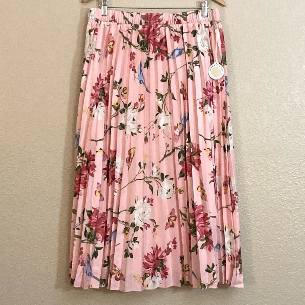 NWT Spartina 449 Pleated Clarisse Skirt! - Picture 2 of 11